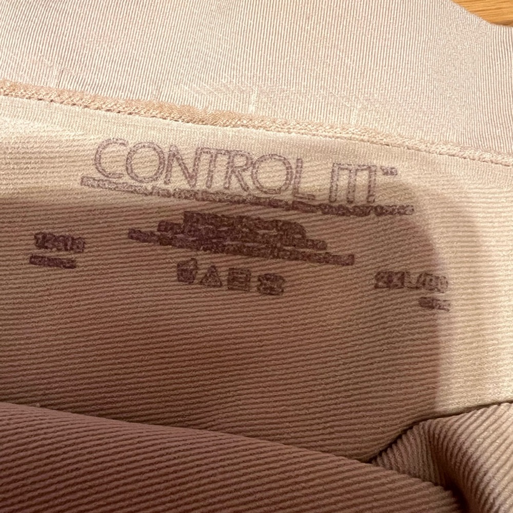 Lot (2) Control Top Shaper Pants -1X/2X - Picture 3 of 10